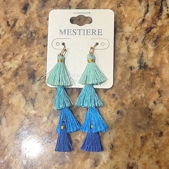Mestiere Jewelry - Blue Mestiere earrings